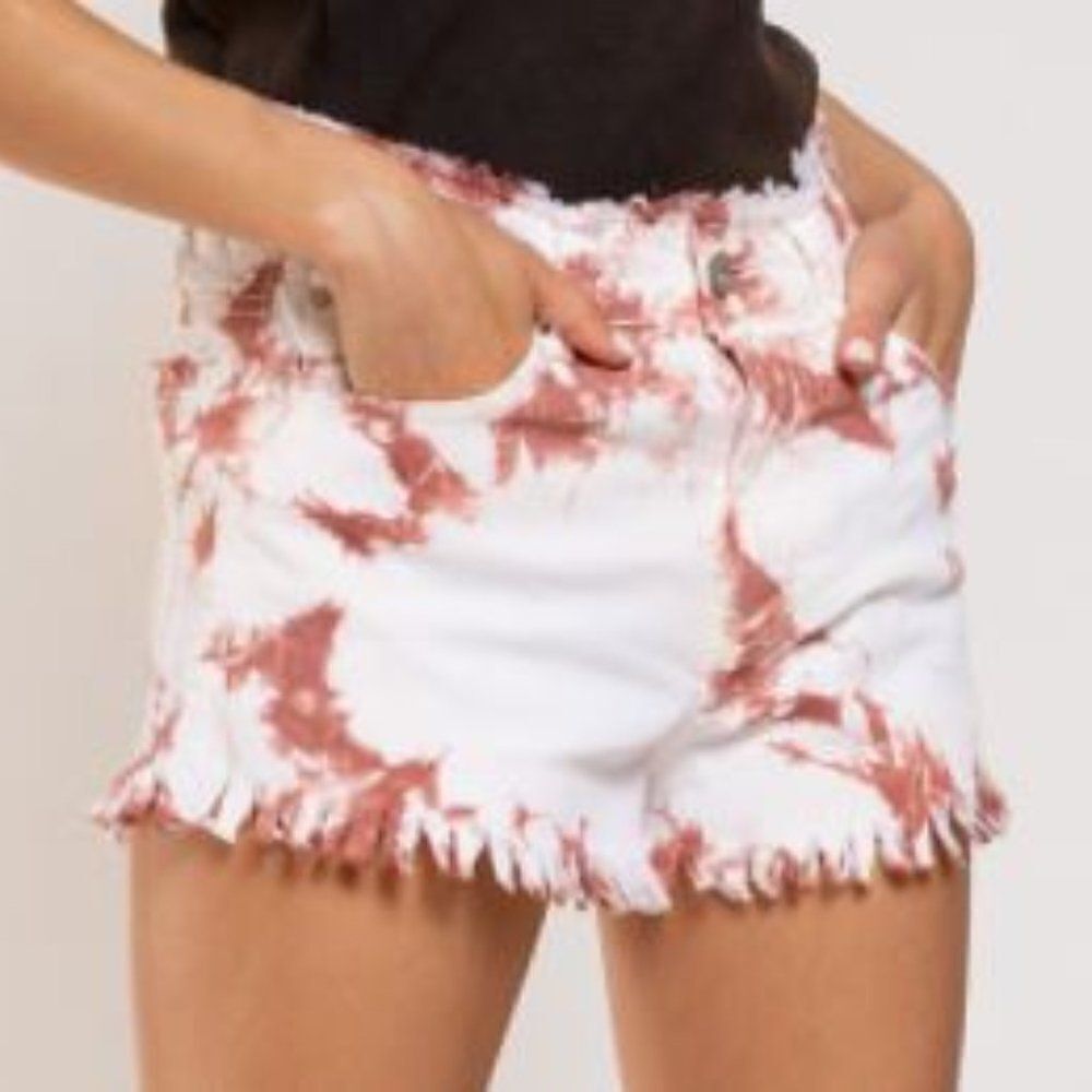 Shorts with Fringe Bottom‎